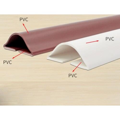 Flexible Door Bottom Sealing Strip Guard Stopper Energy Saving Wind Blocker Doors Guard Seal Strip Excluder Protector -- WWO66