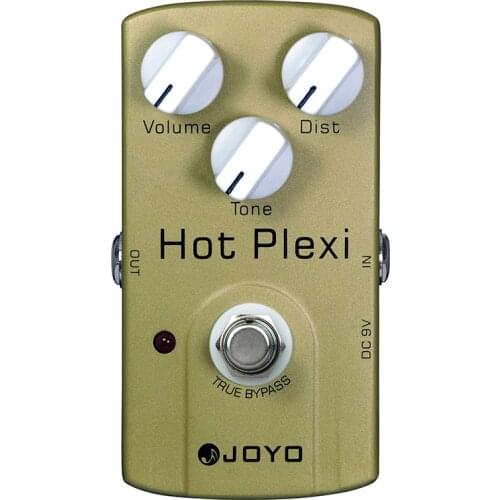 Joyo JF-32 Hot Plexi Electric Guitar Effect Pedal Overdrive Distortion Effects Stompbox True Bypass
