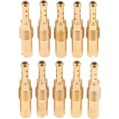 10x Carburetor Slow/ Jet Kit #32 33 35 38 40 for GY6 OKO CVK KOSO