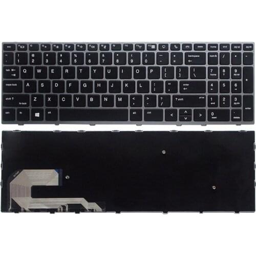 US Laptop Keyboard FOR HP Elitebook 850 G5 755 G5 ZBook 15u G5 With pointing stick without backlight