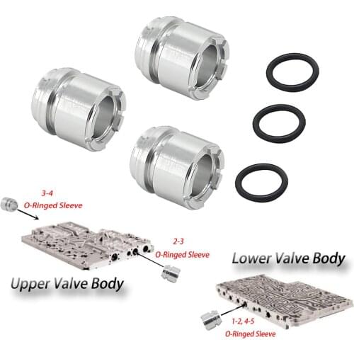 CNC Overlap Control Valve Sleeve Kit For Mercedes-Benz Dodge Magnum Jaguar 722.6 Transmission Replace NO. 68942-05K