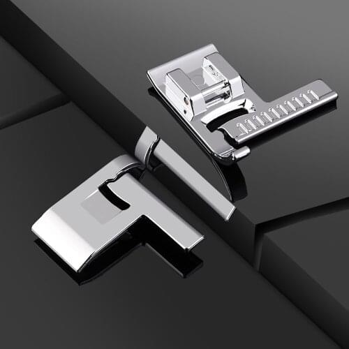 Sliver Tape Measure with A Ruler Presser Foot Feet Parts for Domestic Sewing Machine Multifunctional Sewing Machine Accessories