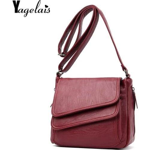 Fashion Woman Shoulder Bag PU Leather Youth Ladies Small Square Bag light Wild Simple Female Daily Messenger Bag Waterproof