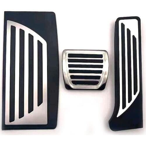 Car Fashion Decoration Modified Accessory For ALFA Romeo Giulia Stelvio AT Accelerator Brake Footrest Pedal Pad Special Pad