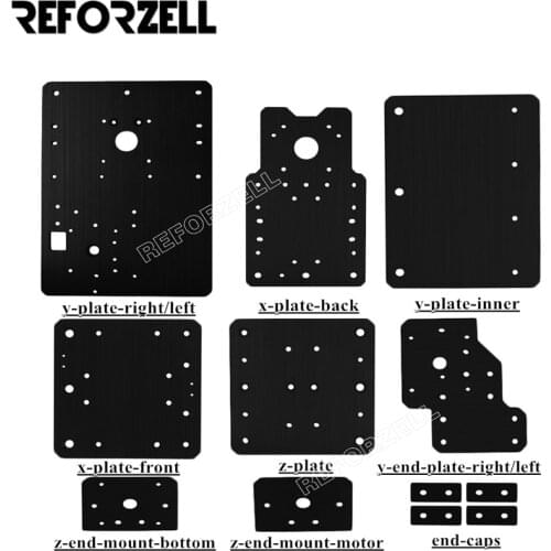WorkBee CNC Aluminum Plates set Screw Driven and Belt Driven for WorkBee CNC Router Machine CNC Engraving Machine