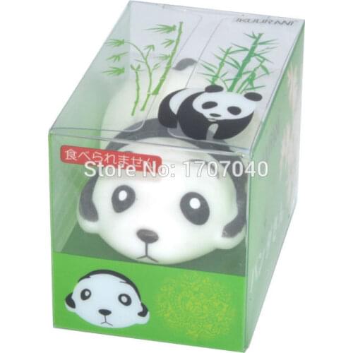 2017 New Ikuurani Original Japan Cute Mr.Panda Mochi Squeeze 7.5cm Stretchy Funny Kid Toy Hot