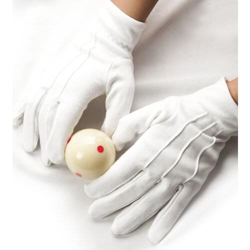 Billiard Competition Referee Gloves White Gloves 2PCS Pool Snooker Gloves Comfortable Gloves Professional Blilliards Accessories