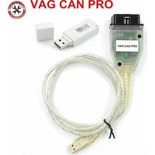 Professional VAG CAN PRO 5.5.1 CAN BUS UDS K-line OBD2 Diagnostic Tool Software V5.5.1 VAG OBD VCP Scanner
