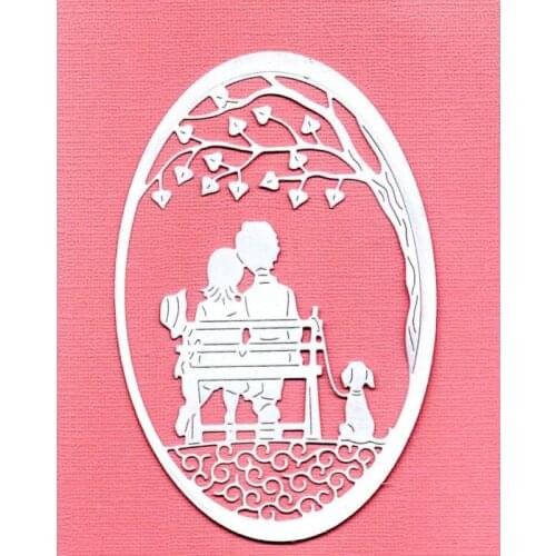 Romantic Sweet Time Metal Cutting Dies Stencils For DIY Scrapbooking Valentine Decorative Embossing Paper Cards Craft Die Cut