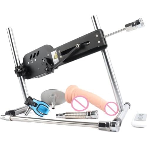 FREDORCH Sex Machine for Women with Vau-U-Lock Dildo Attachments Masturbation Adults Sex Toys Pumping Gun Remote Controller Type