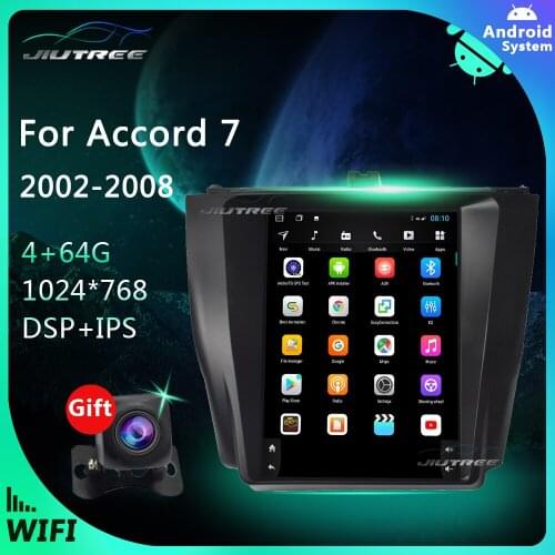 Car Multimedia Player AutoRadio Navigation For Honda Accord 7 2002-2008 Car Stereo receiver WIFI Android 2 din dvd PX10 Unit