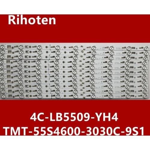 Led backlight 4C-LB5509-YH4 TMT-55S4600-3030C-9S1 for TCL L55F1600E D55E161 screen LLF550ND2L 9led 11pcs