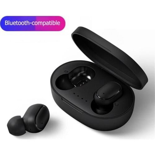 A6S TWS Bluetooth-compatible Earphone Mini Wireless Stereo Headset Sport Earbuds Microphone With Charging Box For Smartph 1pcs