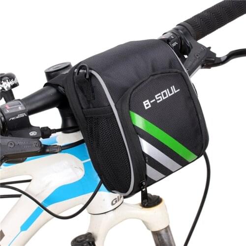 Cycling Front Bags Black Mountain Bike Pockets Accessories Bike Packing Riding Equipment Bicycle Handlebar Bag The Case for Bike