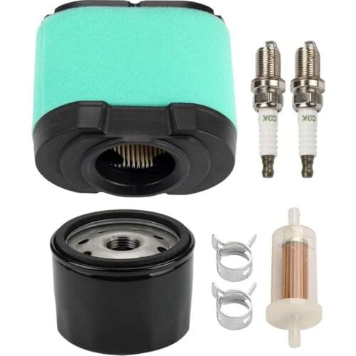LA155 Air Filter with Oil Filter Fuel Pump for John Deere MIU11515 LA165 LA175 L120 L118 LA140 LA150 D150 Lawn Mower