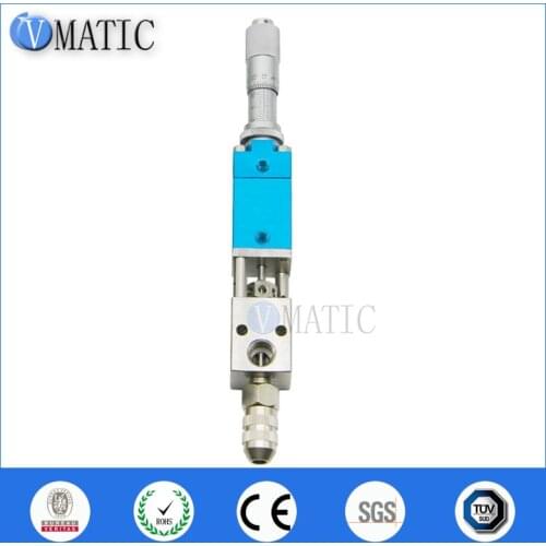High Quality Pneumatic Double Acting Needle Off (Tip-Seal) Dispensing Valve With Micrometer Tuner