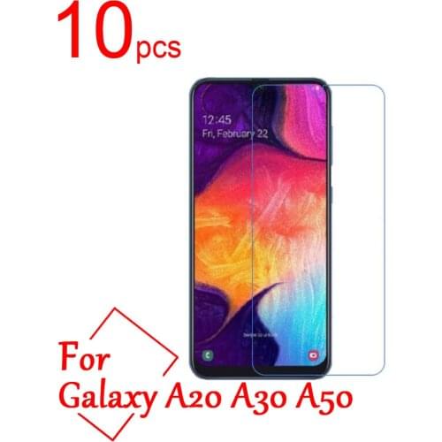 10pcs Clear/Matte/Nano soft LCD Screen Protector Cover for Samsung Galaxy A10 A20 A30 A40 A50 A60 A70 A80 A90 Protective Film