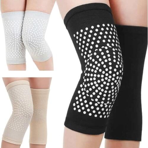 1 Pair Self Heating Magnetic Therapy Knee Pads Sleeve Joint Pain Relief Recovery Arthritis Brace Support Protector Belt Dropship