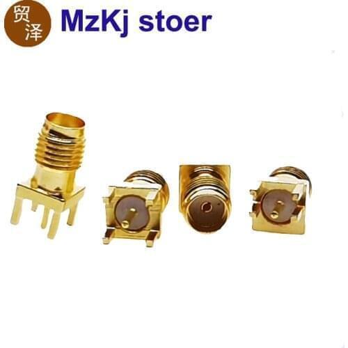10PCS New SMA RF SMA-KE For PCB Mount connector 13.5mm