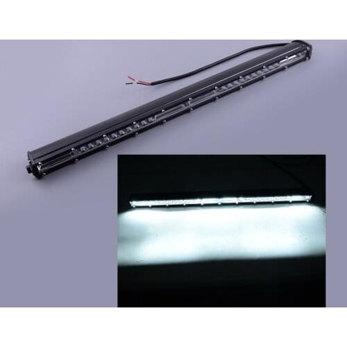 20-inch 156W Slim LED Bar Single Row Spot Flood Combo Work Light 156W for Offroad SUV Truck Boat Bus Driving ATV 4WD 4X4