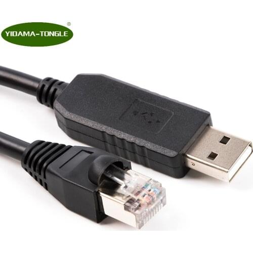 5ft 10ft 16ft FTDI USB to RJ45 Serial Adapter Converter Network Console Cable for Cisco Router