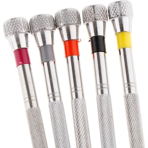 5 Pieces Wrench Set Screwdriver Screwdriver Jewelry Watchmaker