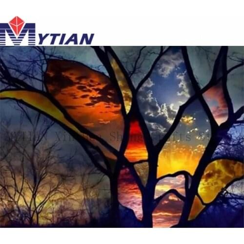 5d Diamond Painting Stained Glass Inspired Colorful Flowers Diamond Embroidery Mosaic Pattern Handmade Crafts Home Decorations