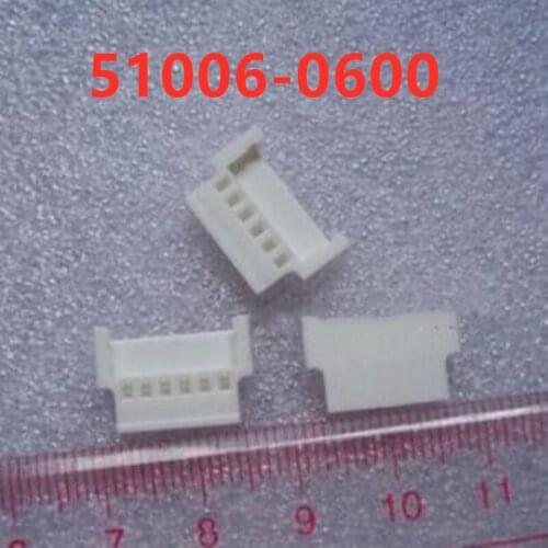 200pcs 51006 series 6 pin connector 2 mm alternative 51006-0600