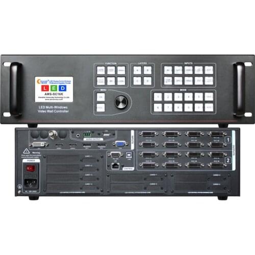 Led Large Video Wall Panel Video Processor Controller AMS-SC16K like magnimage cyclone MIG-CL9000