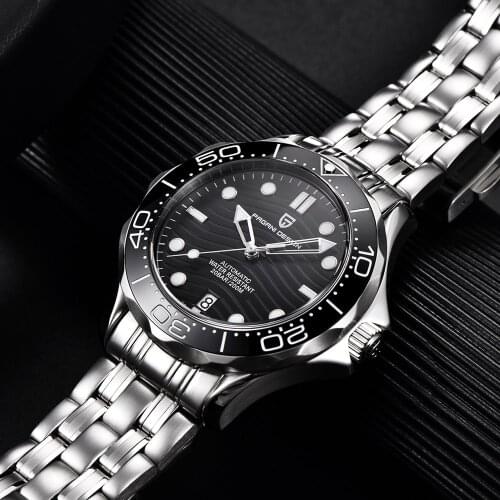 PAGANI DESIGN 2021 new upgrade 200M waterproof Mechanical watches for men luxury automatic watch men NH35 business wristwatch