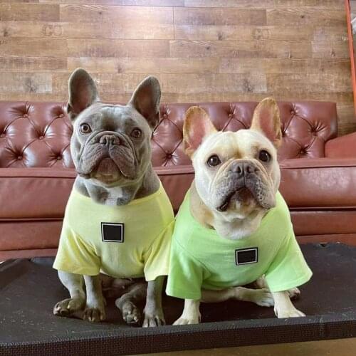 Breathable French Bulldog T-Shirt Summer Cool Pet Dog Vest Schnauzer Pomeranian Clothes Puppy Clothing PDC0078