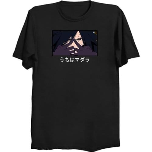 New 2021Naruto T Shirt Akatsuki Harajuku Funny Cartoon men Japanese Anime T-shirt Sasuke Ullzang Graphic Tshirt Top Tees