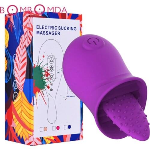 G Spot Lick Tongue Clitoral Stimulation Vibrator Pussy Massage Female Masturbator Waterproof Nipple sucker Sex Toys for Women