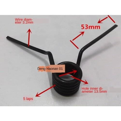 Tire Remover Tire Skimming Machine Accessories Pedal Spring Motor Forward and Reverse Spring Torsion Spring Pedal Return Spring