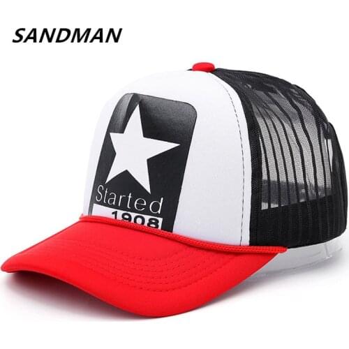 High Quality New Summer Baseball Cotton Mesh Cap Snapback Dad Hat Fashion Trucker Adjustable Hat Hip Hop Hat Women Men Cap Bone