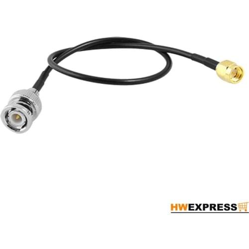 HWEXPRESS hot 12.8" RF Pigtail Cable SMA Male to Male Adapter Connector