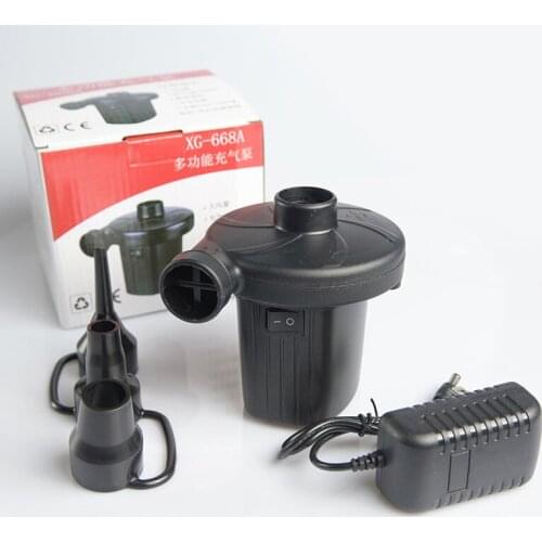 Inflatable Dolls Accessories AC 100-240V Portable Electric Air Inflator Pump Air Mattress With 3 Nozzles Plug Power Tool Sets