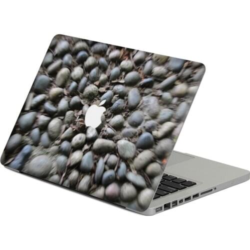 Pebbles effect Laptop Decal Sticker Skin For MacBook Air Pro Retina 11" 13" 15" Vinyl Mac Case Notebook Body Full Cover Skin