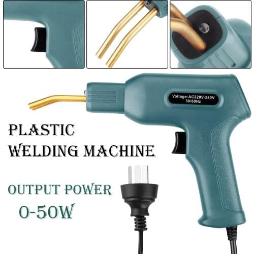 50W Handy Plastics Welders Garage Tools Hot Staplers Machine Staple PVC Repairing Machine Car Bumper Repairing Welding Tool