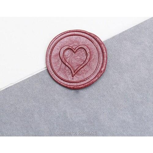 Heart Seal Stamp,DIY wax seal stamp,Wax Seal Stamp Kit, Wedding invitation seals,Party seal