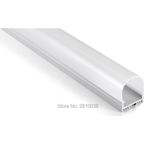 10 X 1M Sets/Lot Round shape led profile and AL6063 aluminum profile led strip for wall or ceiling lamps