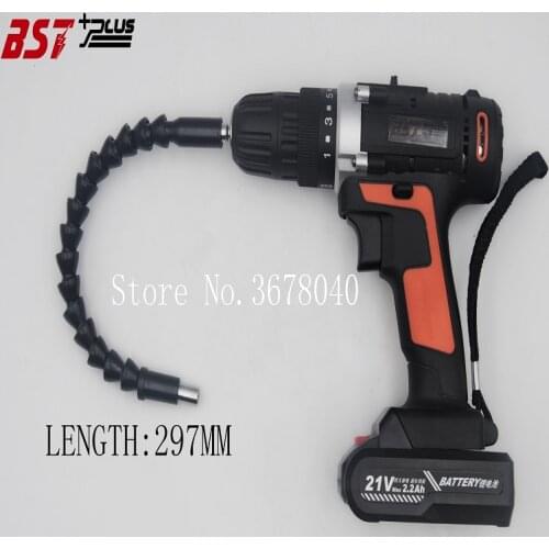 297mm ELECTRIC DRILL FLEXIBLE SHAFT BIT EXTENTION ELECTRIC SCREWDRIVER BIT HOLDER FLEX SHAFT CONNECT LINK ,POWERTOOLSACCESSORIES