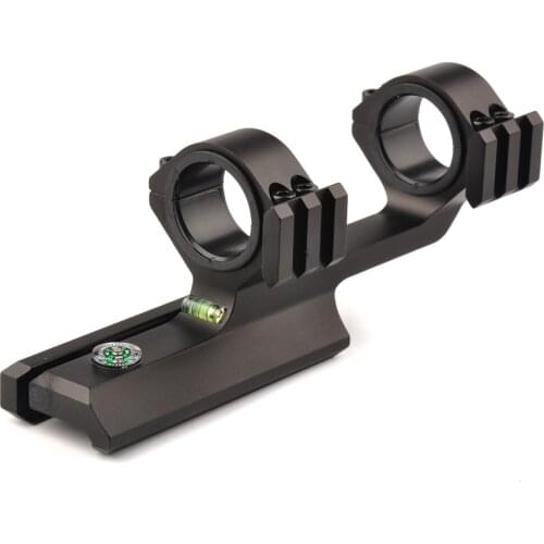 30mm/25.4mm Scope Mount Rings with with Spirit Bubble Level and Compass Fit 20mm Rifle Scope Gun Accessory for Tactical Hunting