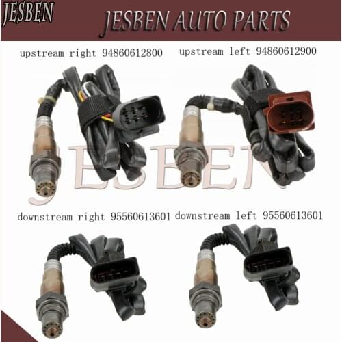 4pcs Front & Rear 94860612800 94860612900 2*95560613601 Lambda Probe O2 Oxygen Sensor for PORSCHE CAYENNE S 9PA 4.5L 2002-2007