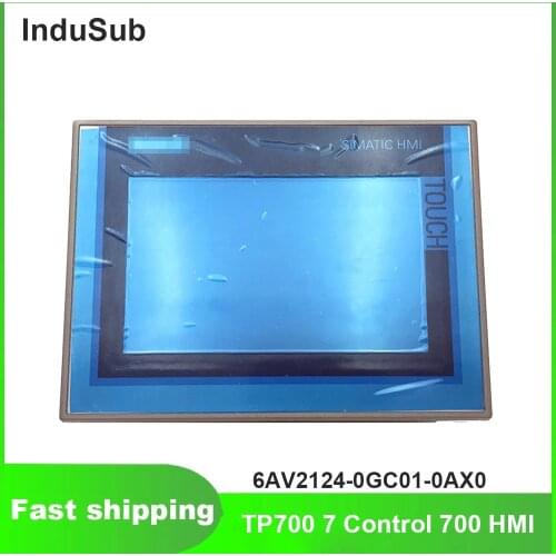 6AV2124-0GC01-0AX0 Original Simatic TP700 7 Control 700 HMI Touch Panel 6AV2 124-0GC01-0AX0