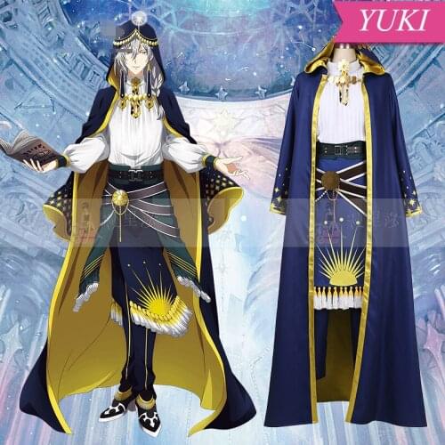 Anime! Idolish7 Cruiser Observer Re vale YUKI Battle Suit Gorgeous Gothic Uniform Cosplay Costume Stage Outfit Free Shipping