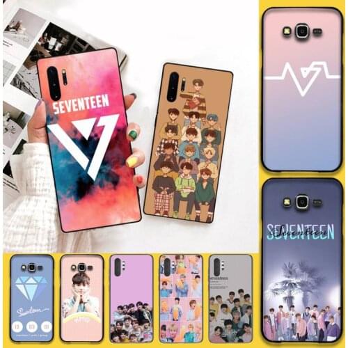 Seventeen JUN DK JOSHUA kpop Phone Case For Samsung Galaxy Note20 ultra 7 8 9 10 Plus lite J7 J8 Plus 2018 Prime