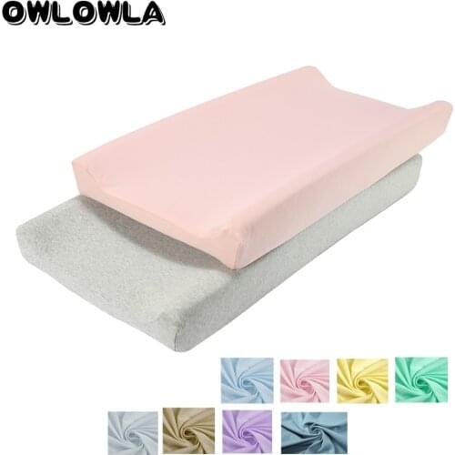 Baby Changing Pad Cover Fitted Crib Sheet Infant Or Toddler Bed Nursery Unisex Diaper Change Table Sheet Soft Breathable