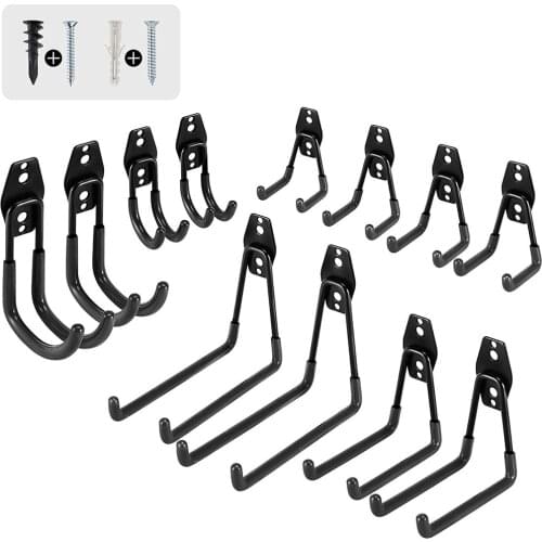 1pc Garage Hooks Garage Storage Hooks For Bikes Ladders Garden Tools Garage Wall Hooks Garage Organization