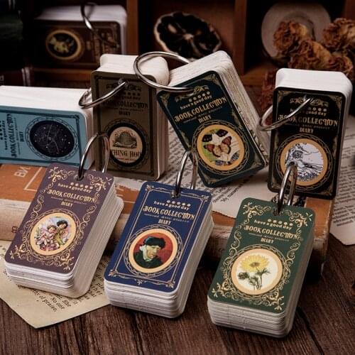 Book Collection series Kraft Paper Card Material Paper Scrapbooking Card Making Journaling Project DIY Retro Background Paper